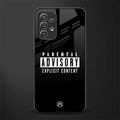 explicit content glass case for samsung galaxy a72 image