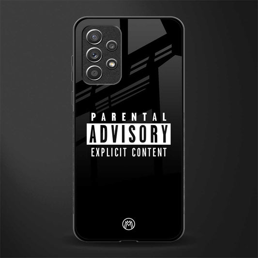 explicit content glass case for samsung galaxy a72 image