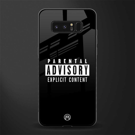 explicit content glass case for samsung galaxy note 8 image