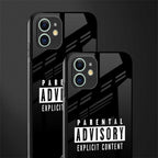explicit content glass case for iphone 12 mini image-2