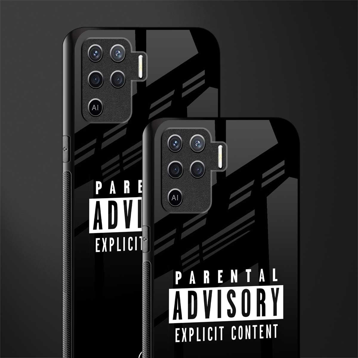 explicit content glass case for oppo f19 pro image-2