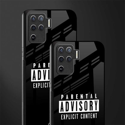 explicit content glass case for oppo f19 pro image-2
