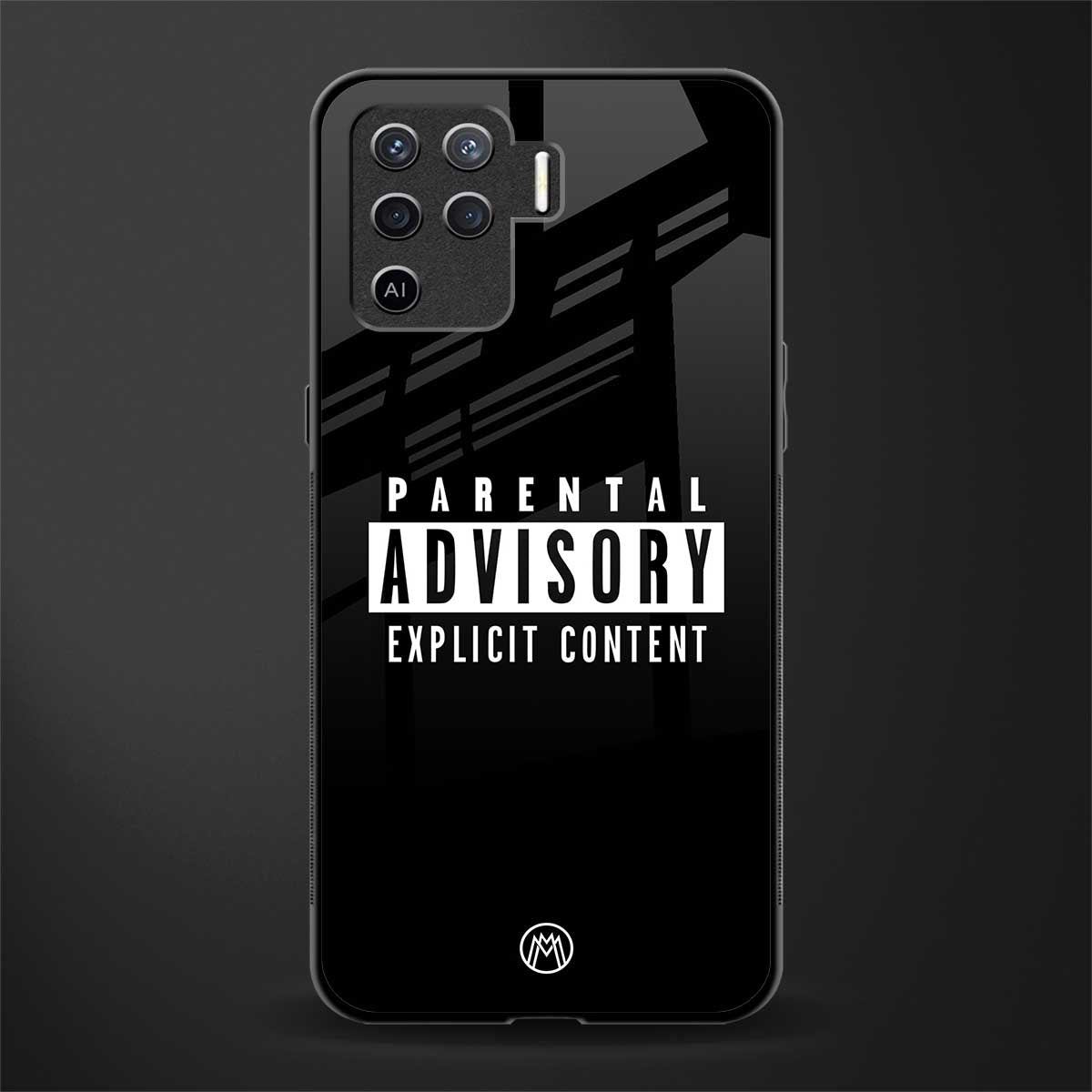 explicit content glass case for oppo f19 pro image
