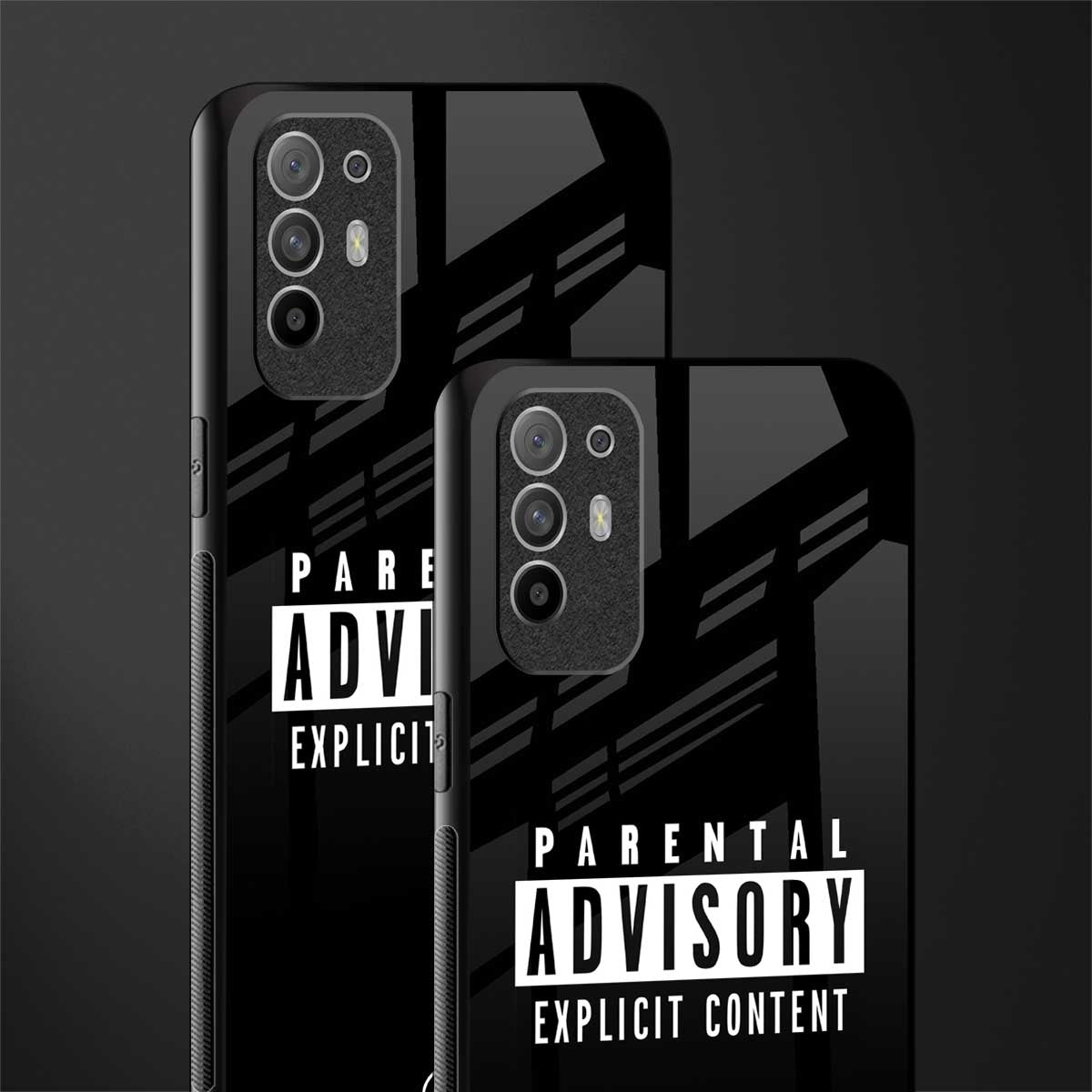 explicit content glass case for oppo f19 pro plus image-2