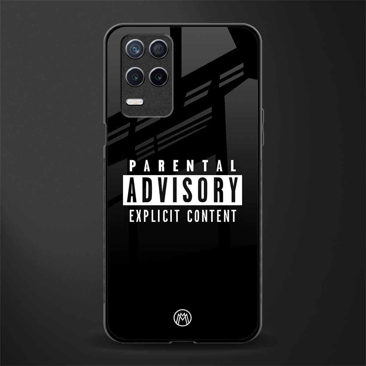 explicit content glass case for realme 8 5g image
