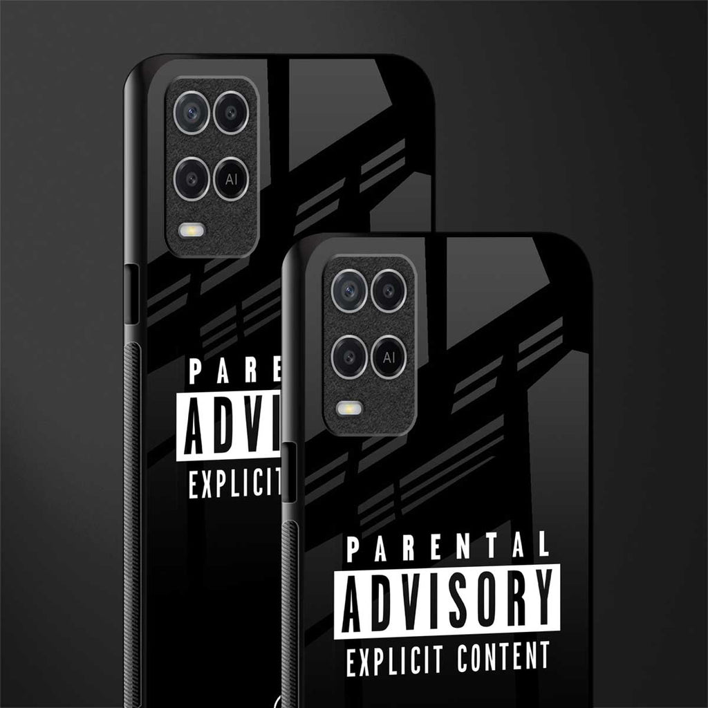 explicit content glass case for oppo a54 image-2
