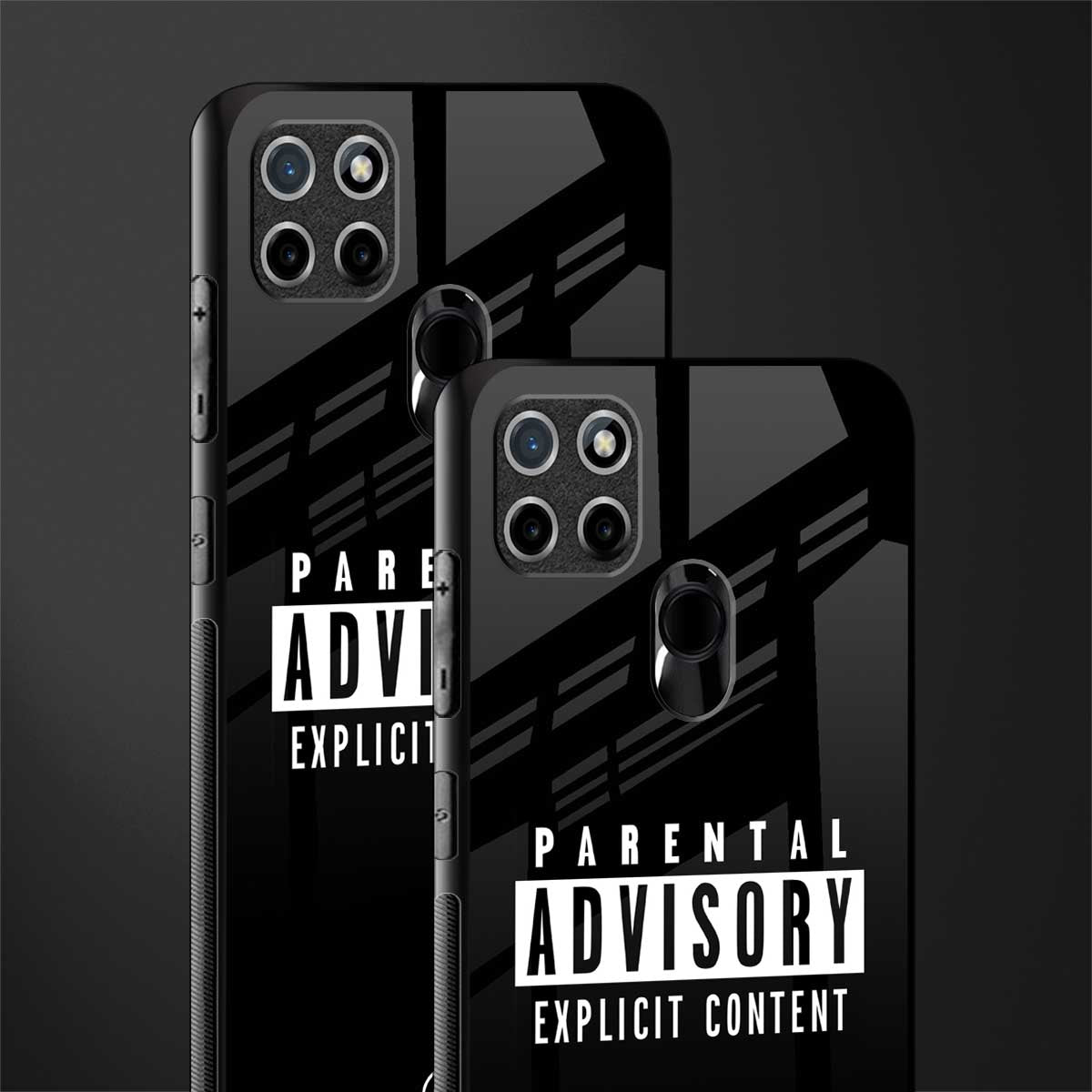 explicit content glass case for realme c21 image-2