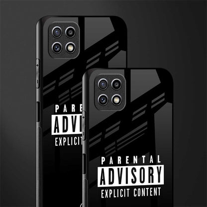 explicit content glass case for samsung galaxy a22 5g image-2