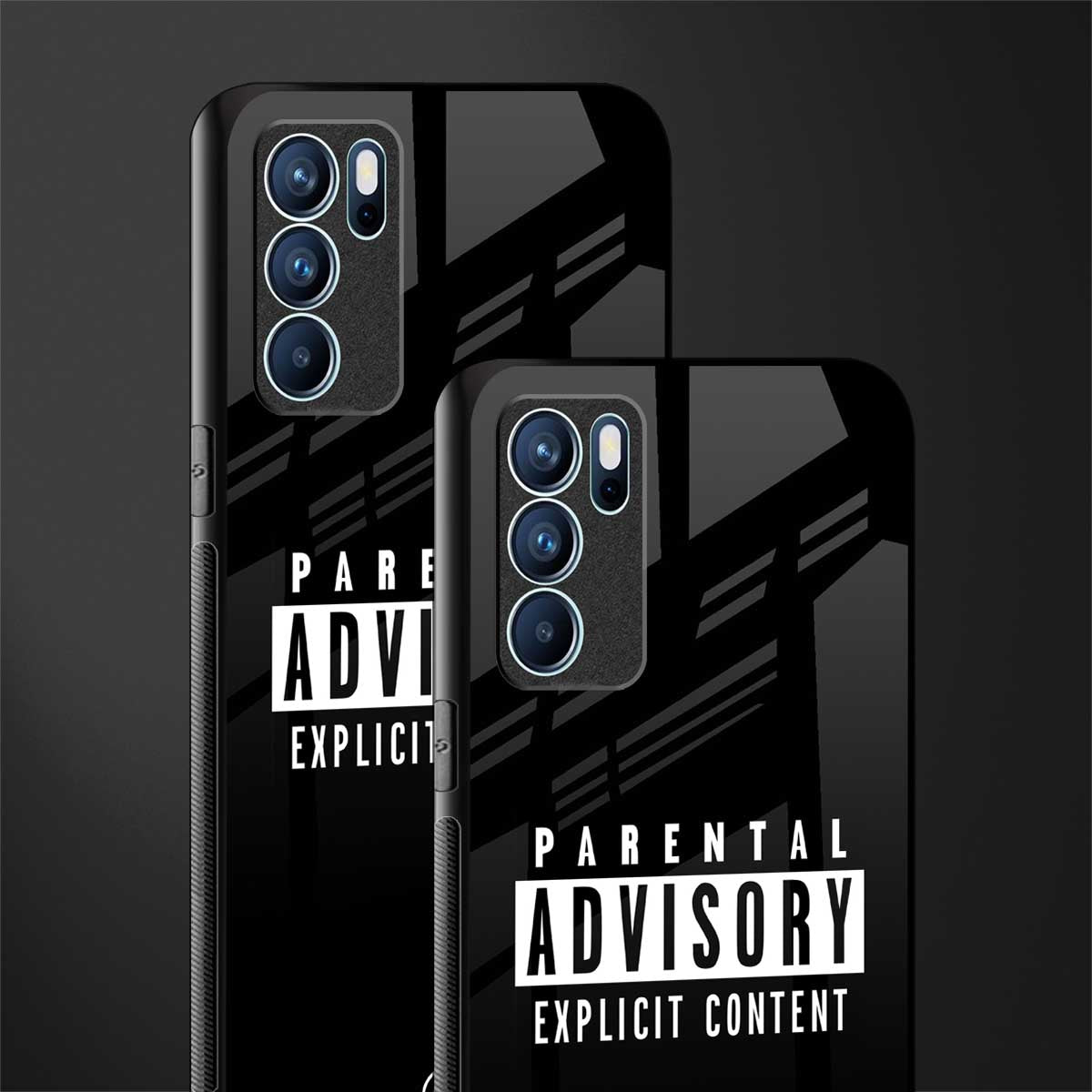 explicit content glass case for oppo reno6 5g image-2