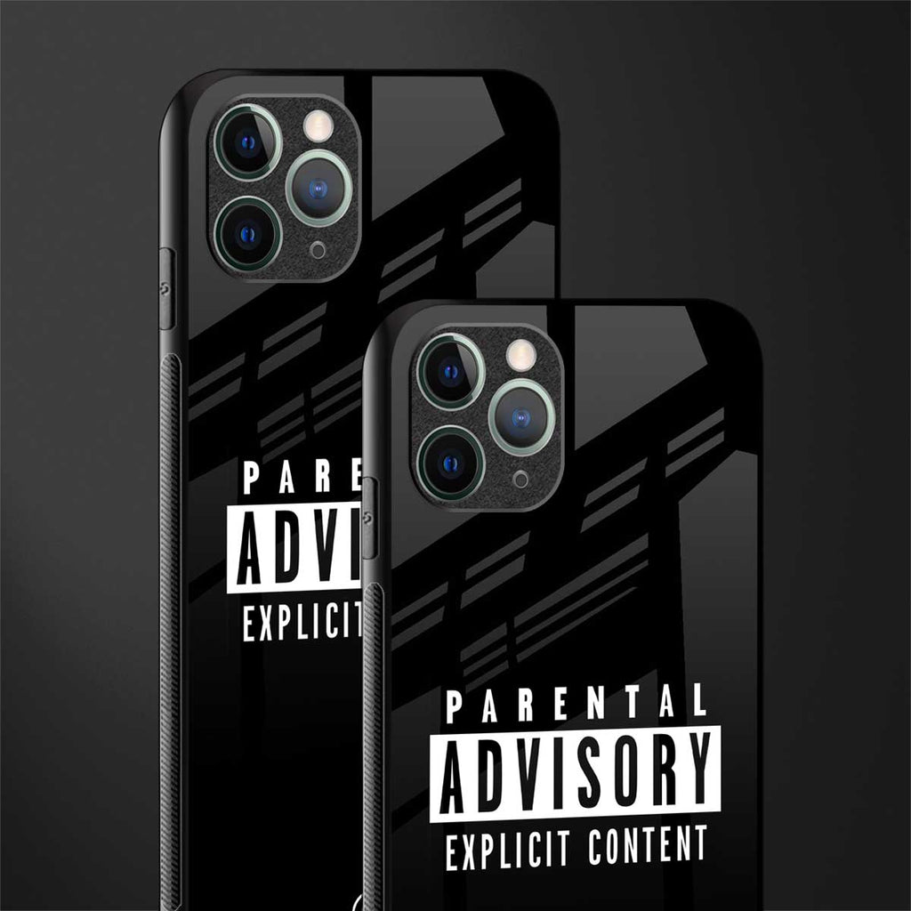 explicit content glass case for iphone 11 pro max image-2