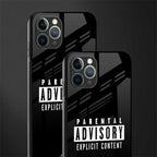 explicit content glass case for iphone 11 pro max image-2