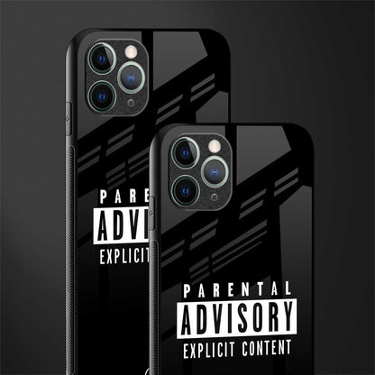 explicit content glass case for iphone 11 pro max image-2