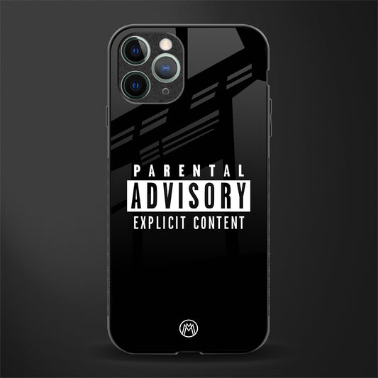 explicit content glass case for iphone 11 pro image