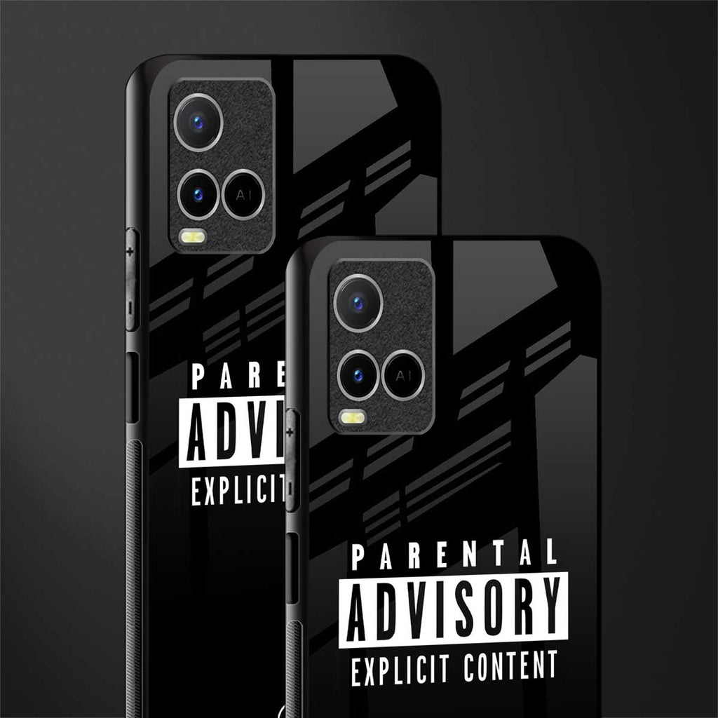 explicit content glass case for vivo y21s image-2