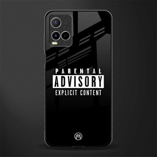 explicit content glass case for vivo y21 image