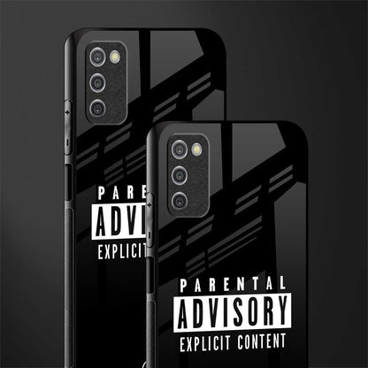 explicit content glass case for samsung galaxy a03s image-2