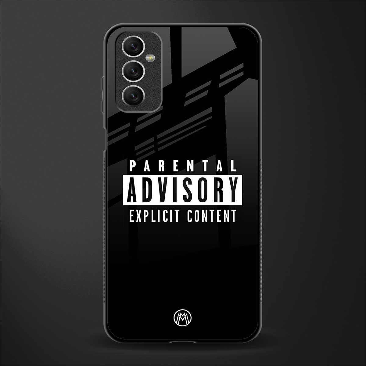 explicit content glass case for samsung galaxy m52 5g image