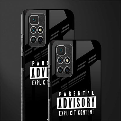 explicit content glass case for redmi 10 prime image-2