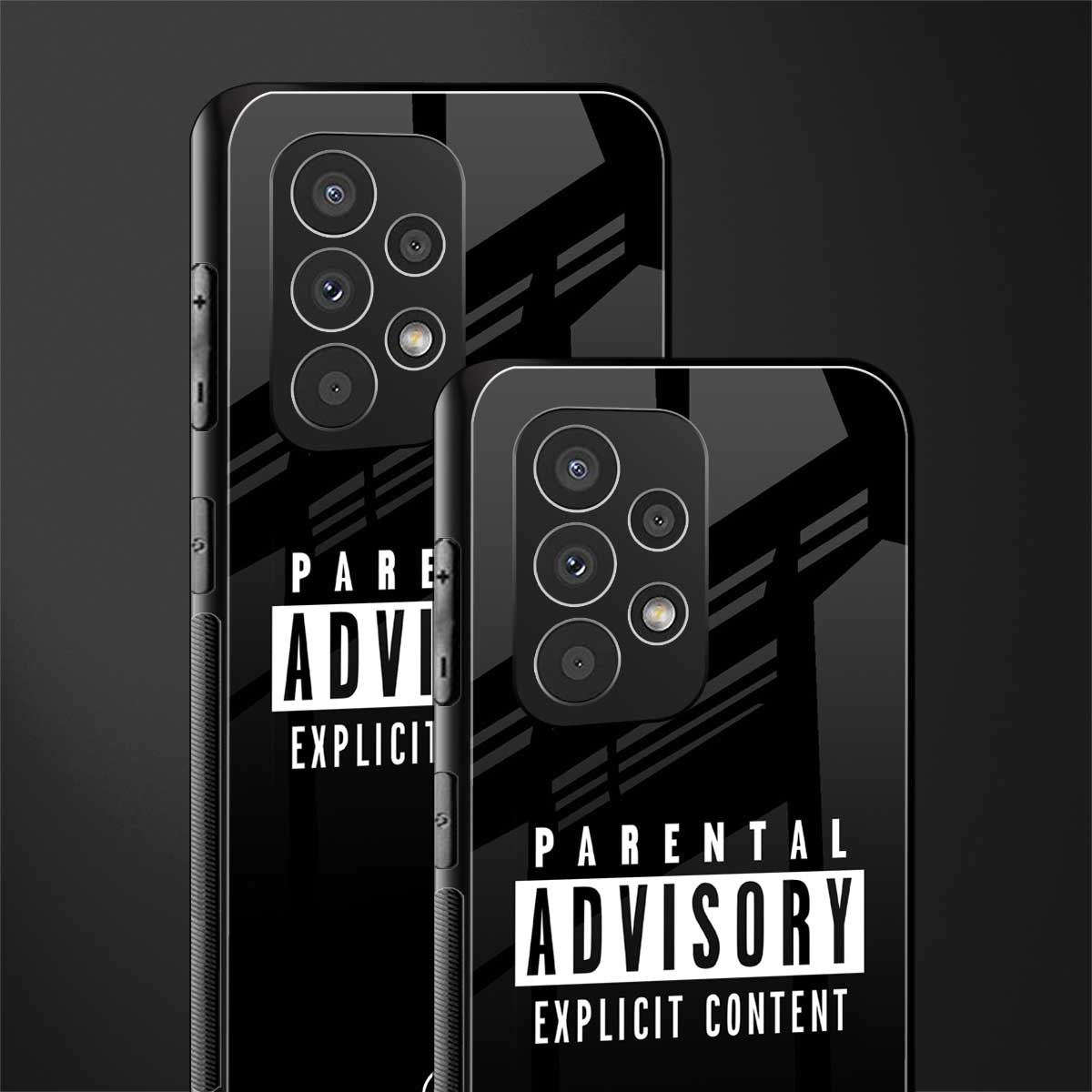 explicit content back phone cover | glass case for samsung galaxy a53 5g