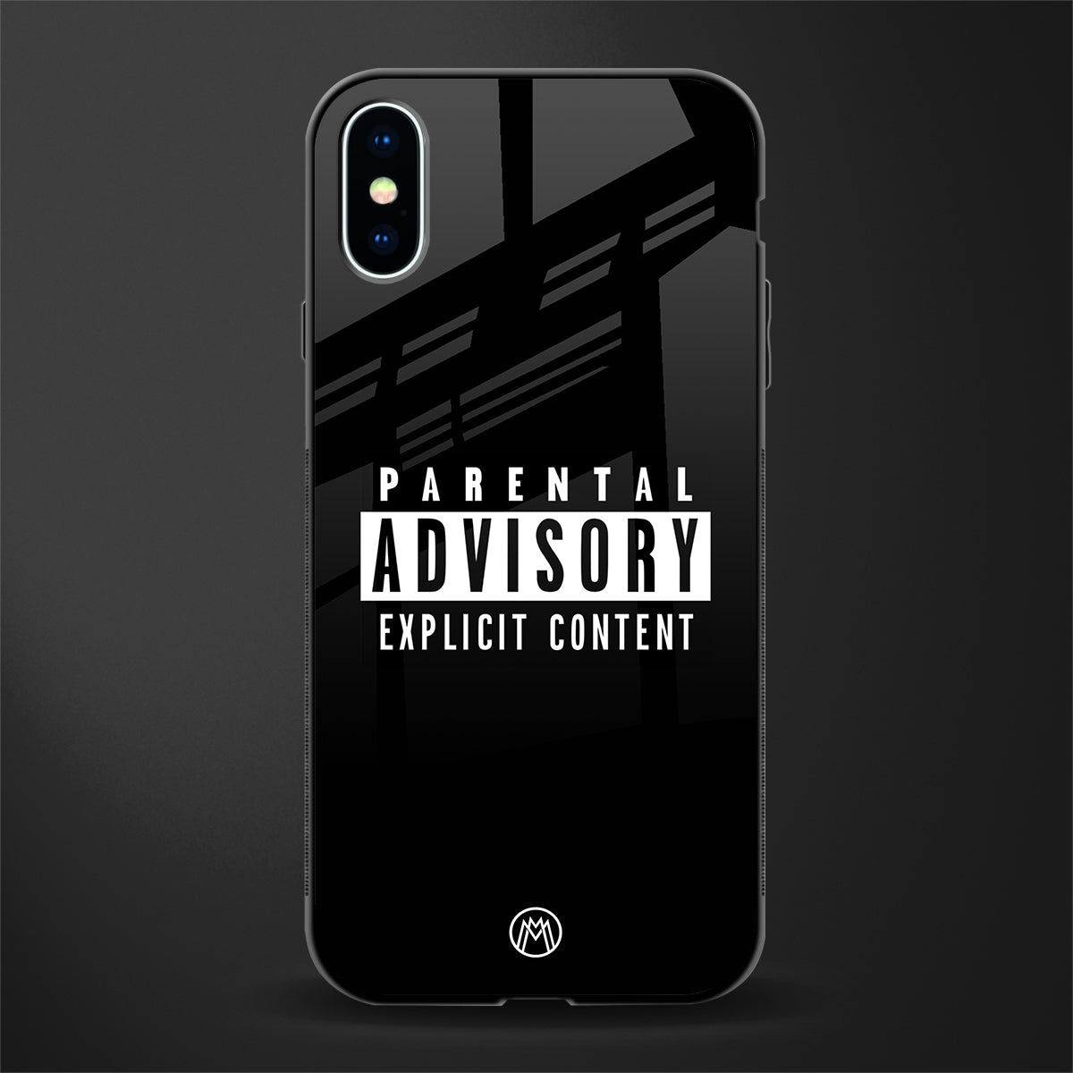 explicit content glass case for iphone xs image