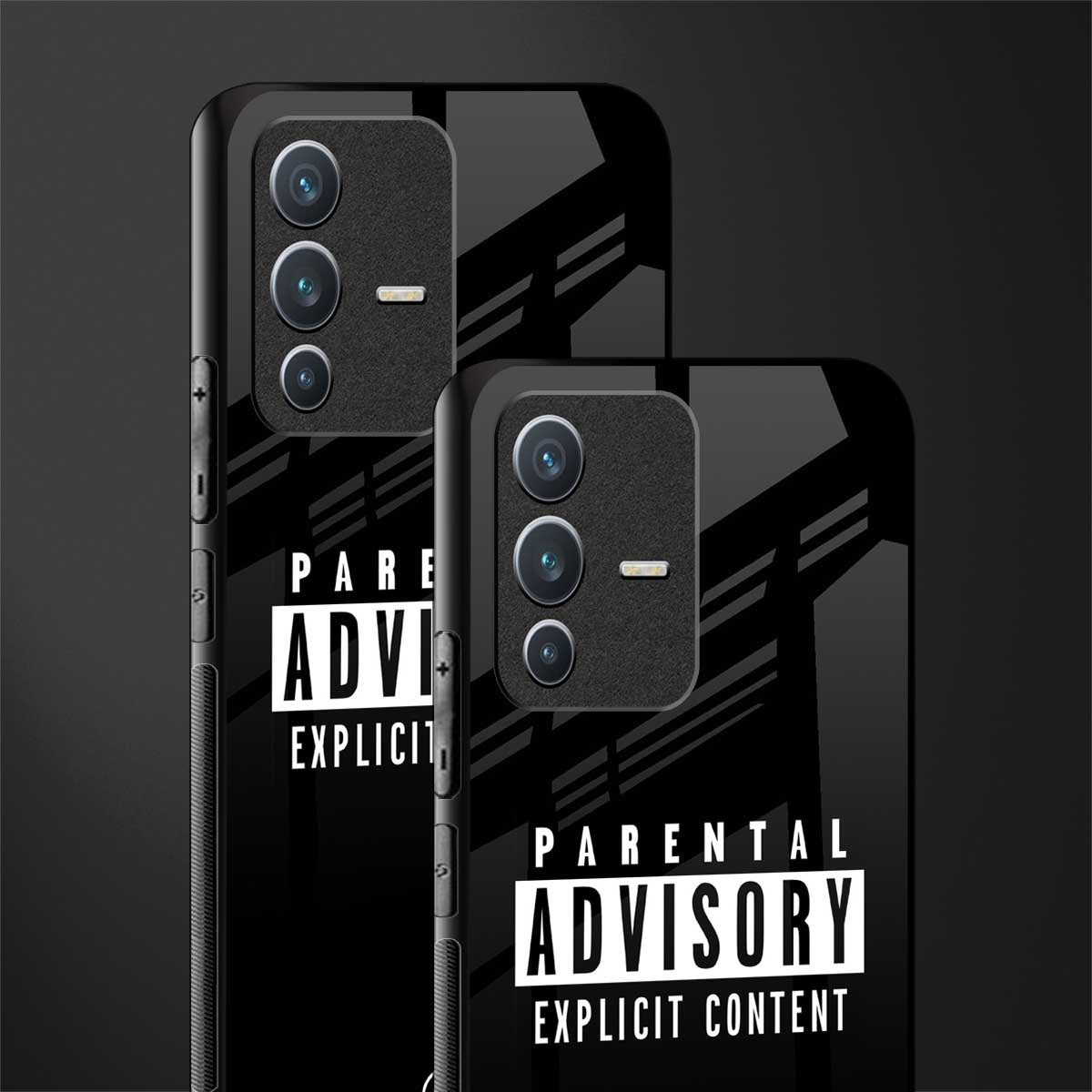 explicit content glass case for vivo v23 5g image-2