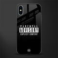 explicit content glass case for iphone x image
