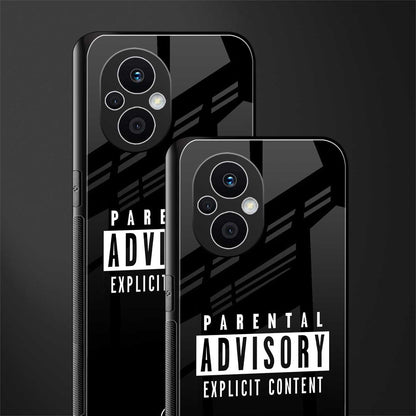 explicit content back phone cover | glass case for oppo f21 pro 5g