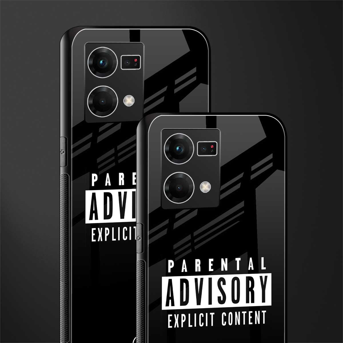 explicit content back phone cover | glass case for oppo f21 pro 4g