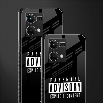 explicit content back phone cover | glass case for oppo f21 pro 4g