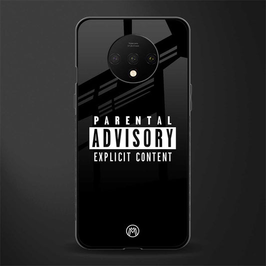 explicit content glass case for oneplus 7t image