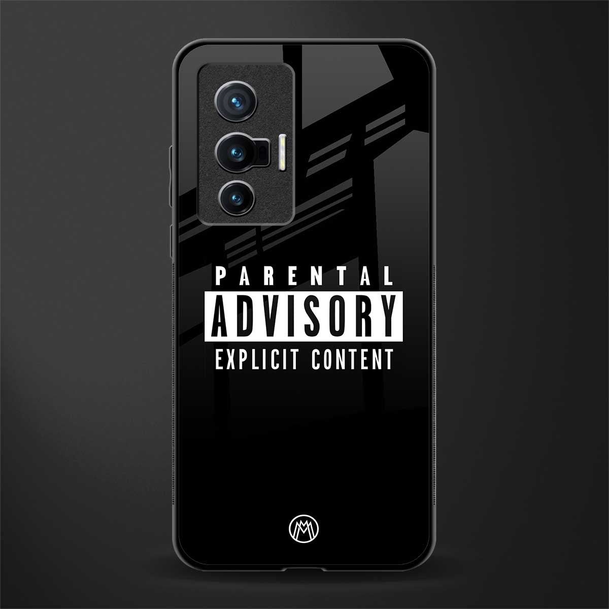 explicit content glass case for vivo x70 image