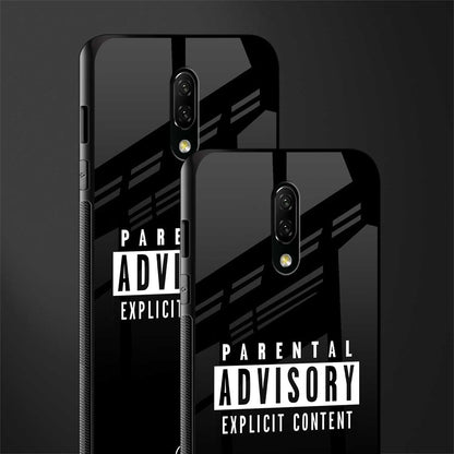 explicit content glass case for oneplus 7 image-2