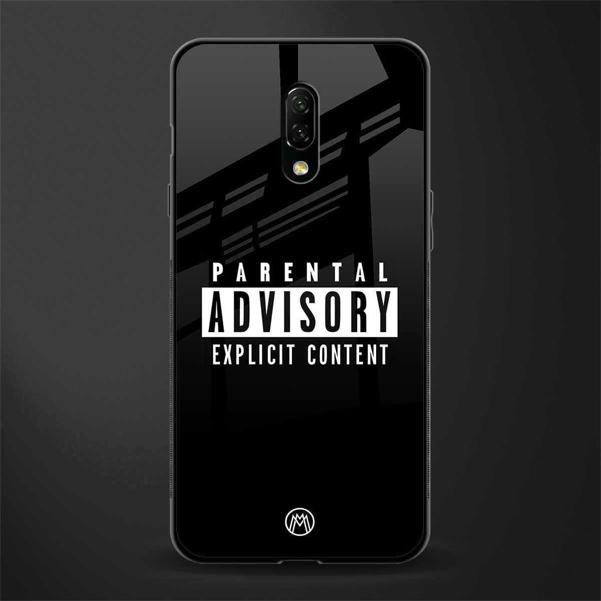 explicit content glass case for oneplus 7 image