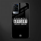 explicit content glass case for vivo x60 image