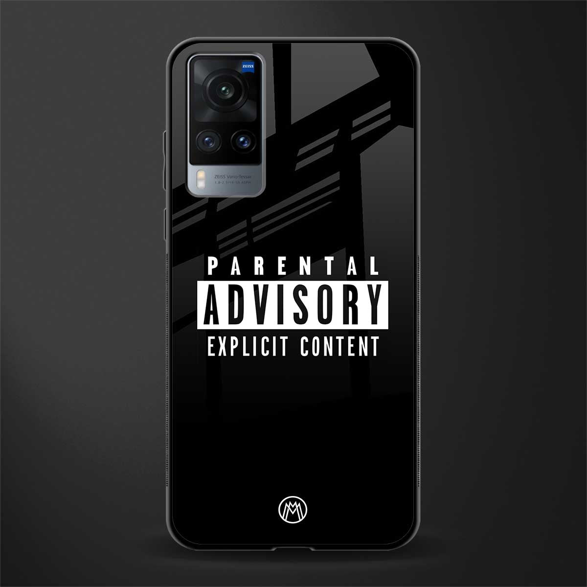 explicit content glass case for vivo x60 image