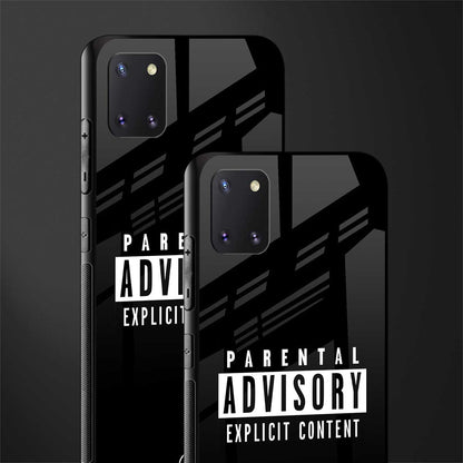 explicit content glass case for samsung galaxy note 10 lite image-2