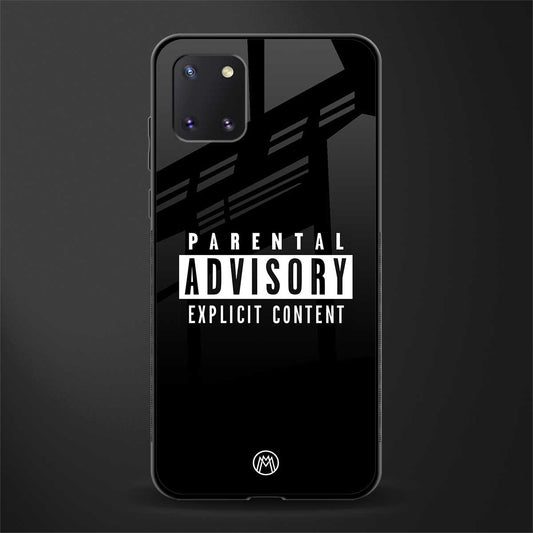 explicit content glass case for samsung galaxy note 10 lite image
