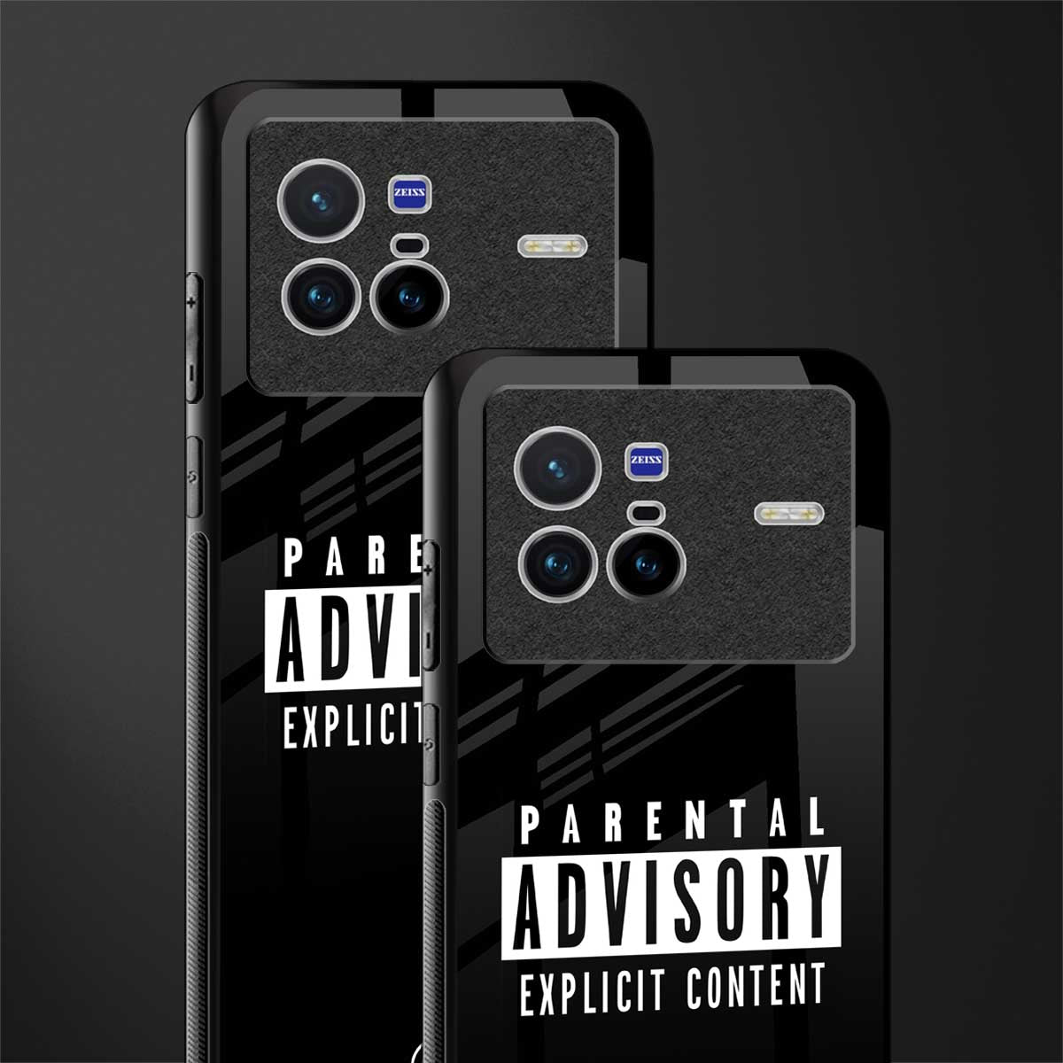 explicit content glass case for vivo x80 image-2