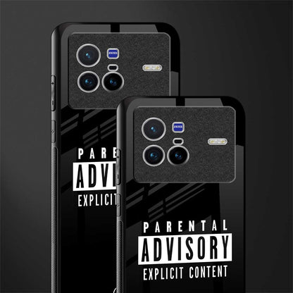 explicit content glass case for vivo x80 image-2