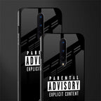 explicit content glass case for oneplus 8 image-2