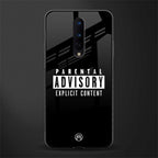 explicit content glass case for oneplus 8 image