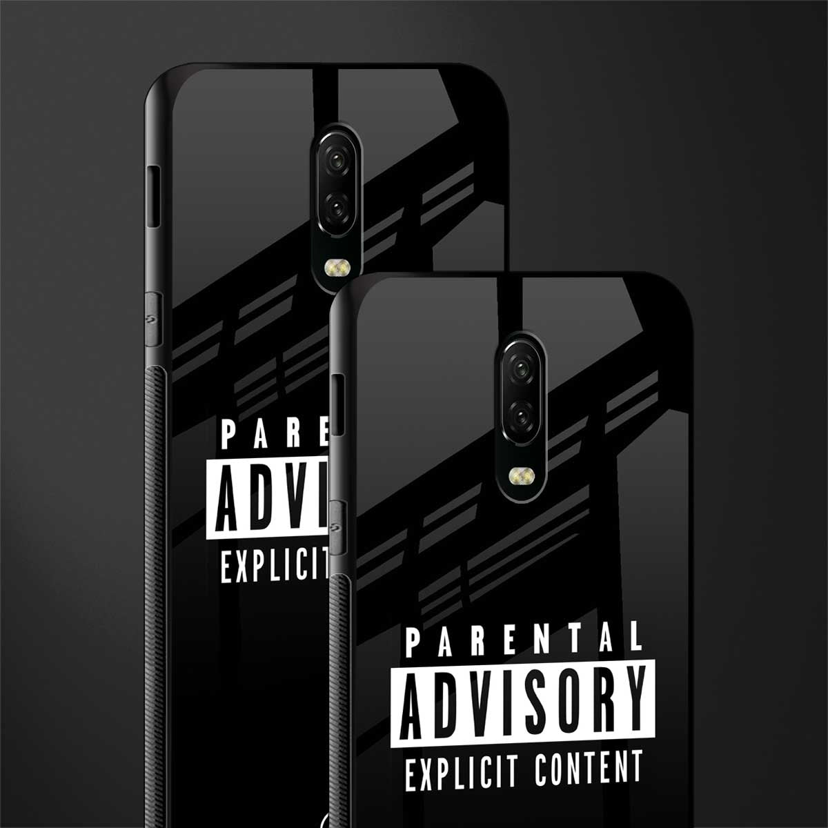 explicit content glass case for oneplus 6t image-2