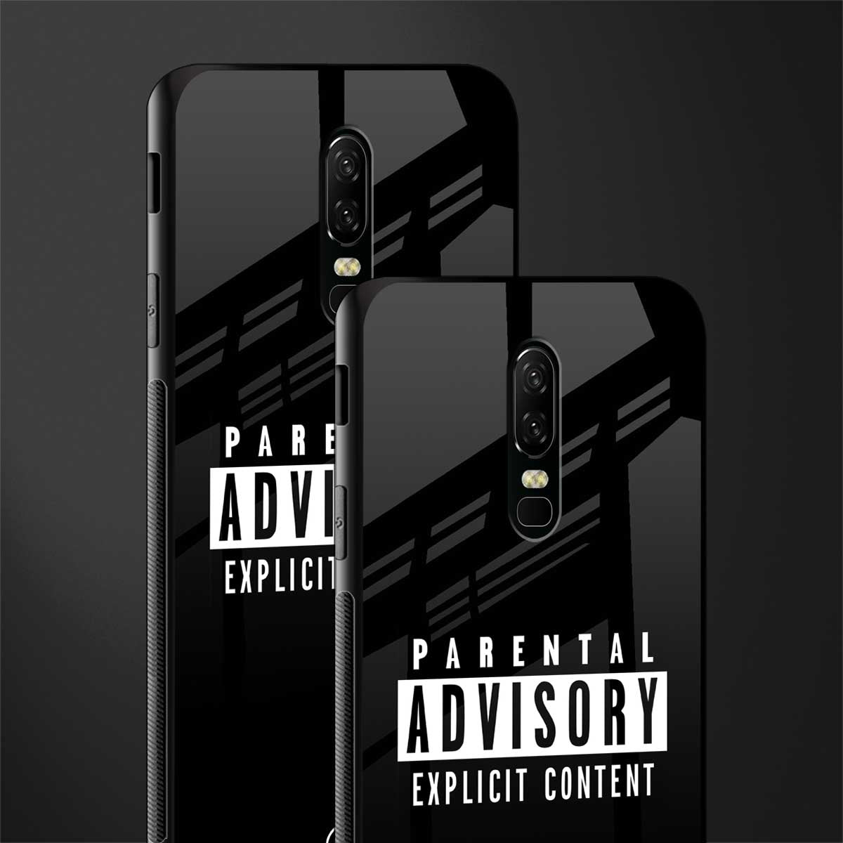 explicit content glass case for oneplus 6 image-2