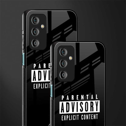 explicit content back phone cover | glass case for samsung galaxy f23 5g