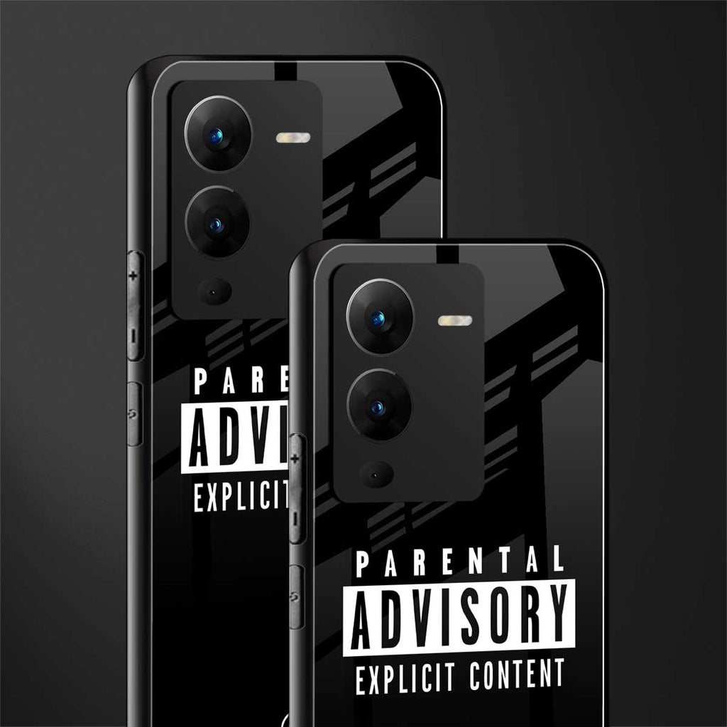 explicit content back phone cover | glass case for vivo v25 pro 5g