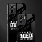 explicit content back phone cover | glass case for vivo y72