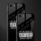 explicit content glass case for iphone se 2020 image-2