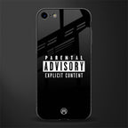 explicit content glass case for iphone se 2020 image