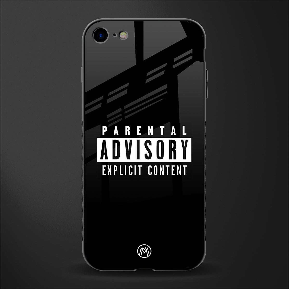 explicit content glass case for iphone 8 image