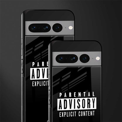 explicit content back phone cover | glass case for google pixel 7 pro